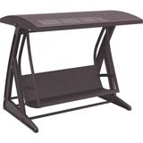 Siesta Rattan Hawaii Kahverengi Bahçe Salıncağı