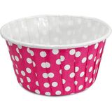 Şifa Toptan Kafem Muffin Kek Kapsülü Pembe Puantiye Büyük Boy 50LI - belirtilmemiş
