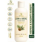Şifakür Bitkisel Sağlık Ürünleri Çam Ardıç Katranlı Keratin Şampuan Kepek Karşıtı Tuzsuz 400ml