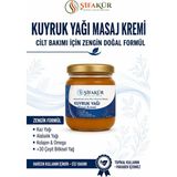 Şifakür Bitkisel Sağlık Ürünleri Kuyruk Yağı Masaj Kremi Kaz Yağı Alabalık Yağı Kolajenli Cilt Bakım Kremi 240 ml