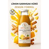 ŞİFAKÜR BİTKİSEL SAĞLIK ÜRÜNLERİ Şifakür Limon Sarımsak Kürü 1000ml | 60 Gün Dinlendirilmiş Propolis Zencefil Zerdeçal Tarçınlı Deste