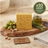 Şifaver Geleneksel El Yapımı %100 Doğal Bıttım Cilt Sabunu 125 gr (Saç Dökülmesi, Kepek, Sivilce, Kaşıntı ve Egzema Karşıtı) X10 Adet Avantajlı Paket