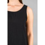 SIFIR KOL ELBİSE Siyah S/M