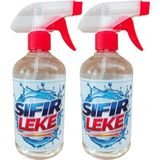 Sıfır Leke Çok Amaçlı Leke Çıkarıcı , Ultra Güçlü, 3 Etkili, Renksiz, Kokusuz (2'liavantajset) - 1 lt
