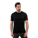 Sıfır Yaka Tişört, Siyah (112e450) Bisiklet Yaka Tshirt, T-shirt