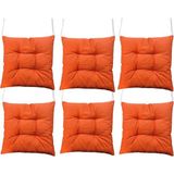 Sıfır312 40X40 Tabure Minderi - Puf Minder 6 Adet - 40 x 40 cm - Krem