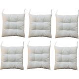 Sıfır312 40X40 Tabure Minderi - Puf Minder 6 Adet - 40 x 40 cm - Sarı