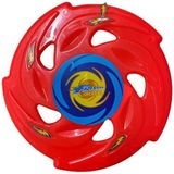 Sıfır312 Frizbi - 24 cm Frizbi Fırlatma Diski Bahçe, Plaj, Kumsal Oyuncağı - Kırmızı