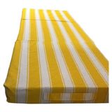 Sıfır312 - Üçe Katlanır Puf Yatak - Çadır Içi Katlanır Yatak - Kamp Yatağı 60X180X9,5 cm - 60 x 180 cm