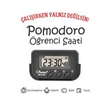 Sıfırdan Yayınları Pomodoro Öğrenci Saati - Kronometreli Ders Çalışma Saati - Dijital Masa Saati