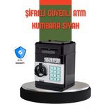 Şifreli Atm Kasa Görünümlü Biriktirme Kumbarası