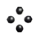Şifreli Bijon Kapağı Siyah, 4 Adet, Uyumlu Model: Audi Q5 2017-2020