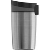 Sigg Miracle Brushed termos kupa (0,27 l), zararlı madde içermeyen ve yalıtımlı kahve kupası, sızdırmaz kahve kupası, paslanmaz çelik bardak, 1 adet (tekli paket)