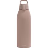 SIGG - Yalıtımlı içecek şişesi – termos şişe Shield Therm One Dusk – gazlı içecekler – sızdırmaz – bulaşık makinesinde yıkanabilir – BPA içermez –%90 geri dönüştürülmüş paslanmaz çelik –