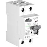 Sigma 2X25A 300MA Kaçak Akım Rölesi 2 Kutuplu 25 Amper