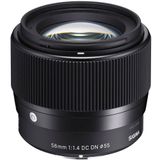 Sigma 351965 56 mm F1 4 DC DN Contemporary Siyah Objektif
