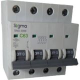 Sigma 4X63A C/3KA W 3'lü Otomatik Sigorta