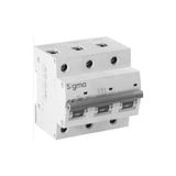 Sigma 6SK300C 3X100A C Tipi Otomatik Sigorta - 100 A