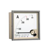 Sıgma 72x72 Direkt Tip 30 A Analog Ampermetre Sa72a-d030