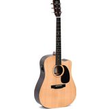 Sigma Dtce Cutaway Elektro Akustik Gitar (Natural)