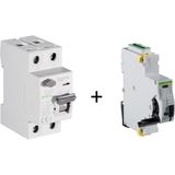 Sigma Elektrik SCRC03 Otomatik Yeniden Kurma Ünitesi + 2X40 300MA Kaçak Akım Rölesi Elektriksel Koruma