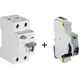 Sigma Elektrik SCRC03 Otomatik Yeniden Kurma Ünitesi + 2X63 300MA Kaçak Akım Rölesi