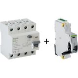 Sigma Elektrik SCRC03 Otomatik Yeniden Kurma Ünitesi + 4x25 30MA Kaçak Akım Rölesi Elektriksel Koruma