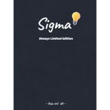 SIGMA Lined Notebook – Classic Writing Journal, 122 Pages, Large 8 x 10 inches, College Ruled, Matte Finish – Perfect for School, Work, or Daily ... Evil Plans – College Ruled, SIGMA Quality