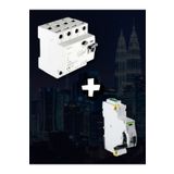 Sigma Set - Otomatik Yeniden Kurma Ünitesi Scrc03 4x 40a 30 Ma Kaçak Akım Rölesi