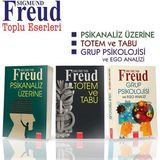 Sigmund Freud Serisi 3 Kitap (Psikanaliz -Totemvetabu - Gruppsikolojisi)