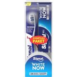 Signal Beyazlatma Özellikli Diş Macunu White Now 75 ml + Orta Sertlikte Performans Diş Fırçası