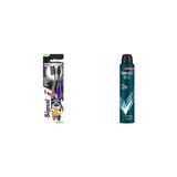 Signal Diş Fırçası Performance Black 2 Kat Yumuşak 31 gr 1+1 ve Rexona Men Erkek Sprey Deodorant Xtra Cool 72 Saat Kesintisiz Üstün Koruma 200 ml