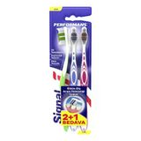 Signal Diş Fırçası Performans Black Orta 2+1 Set