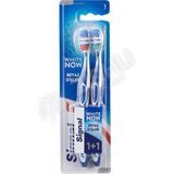 Signal Diş Fırçası White Now Orta Sertlikte 1+1 Parça Beyaz Dişler İçin Özel Tasarım
