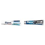 Signal Diş Macunu Üçlü Koruma, 120 ml ve Signal White System Diş Macunu Arındırıcı Beyazlık Aktif Karbon 75 ml