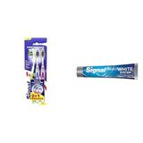 Signal Performans Etkin Diş Temizliği 2+1 Orta Diş Fırçası ve Signal White System Diş Macunu Original 2 Haftada Daha Beyaz Dişler 75 ml