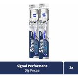 Signal Performans Komple Ağız Temizliği Orta 2 Adet Diş Fırçası