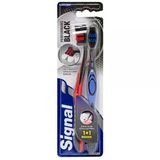 Signal Performans Siyah 1+1 Yumuşak Diş Fırçası (5'Li Paket)