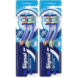 Signal Ultra Clean Expert 4D Clean Diş Fırçası 1+1 Orta (2 paketi)