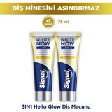 Signal White Now 3 In 1 Diş Macunu 75 ml X2 Ekstra Işıltı Beyazlatma Özellikli