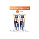 Signal White Now 3 in 1 Shine With Care Diş Macunu, 75 ml x 2 Adet