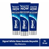 Signal White Now Diş Macunu Original Anında Beyazlık 75 ml x3