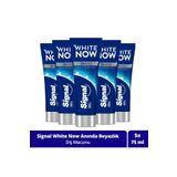 Signal White Now Diş Macunu Original Uzun Süren Beyazlık 75 ml X5