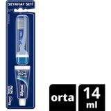 Signal White Now Diş Macunu Seyahat Seti 14 ml Hızlı Beyazlatma Etkisiyle Pratik Kullanım