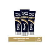 Signal White Now Gold Anında Beyazlatıcı 3x75 ml Diş Macunu