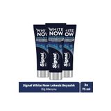 Signal White Now Leke Karşıtı Kahve ve Sigara İçenler İçin Beyazlatıcı 3x75 ml Diş Macunu