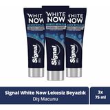 Signal White Now Lekesiz Beyazlık 3x75 ml Diş Macunu