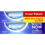 Signal Whıte Now Original Diş Macunu 2X75ML (4'li Paket)