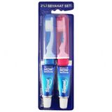 Signal White Now Seyahat Seti - Dis Macunu 16 Ml 2 Adet + Dis Fircasi 2 Adet