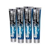 Signal White System Beyazlık Aktif Karbon Diş Macunu 4 x 75 ML